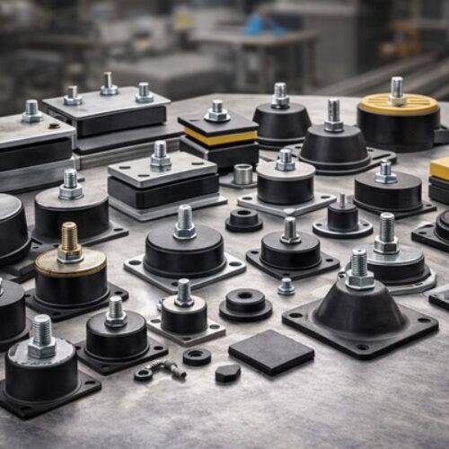 photo - Industrial assortment of anti-vibration mounts photo - Industrial assortment of anti-vibration mounts